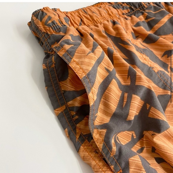 Mens XXL Columbia Water Short orange grey Tropical print - Picture 16 of 16
